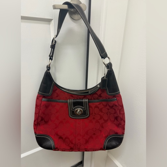 Vintage Coach Signature Hampton Hobo shoulder bag - Picture 2 of 13